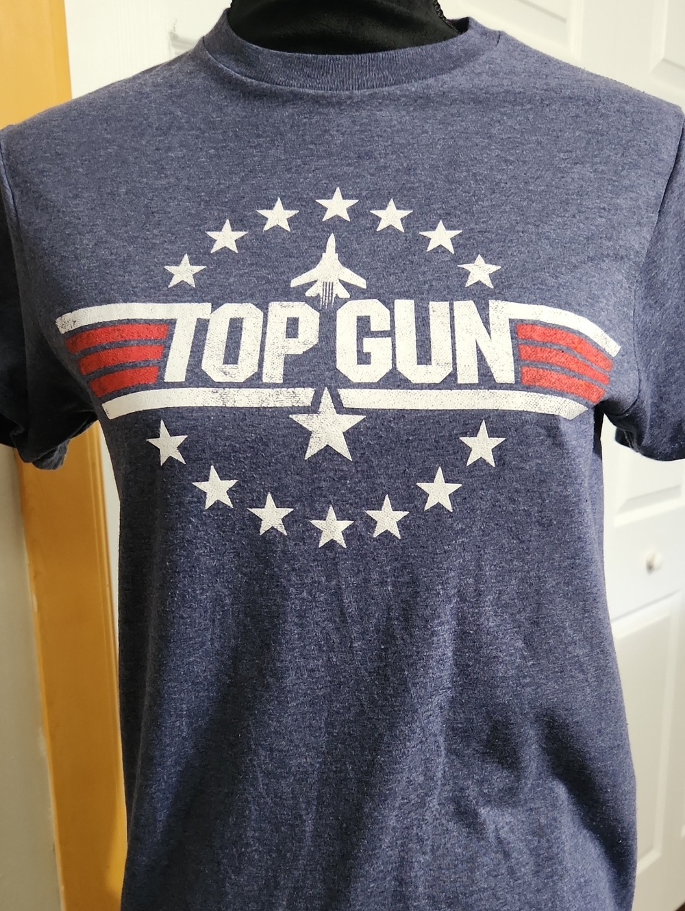 Top Gun Graphic Tee - Navy Short Sleeve